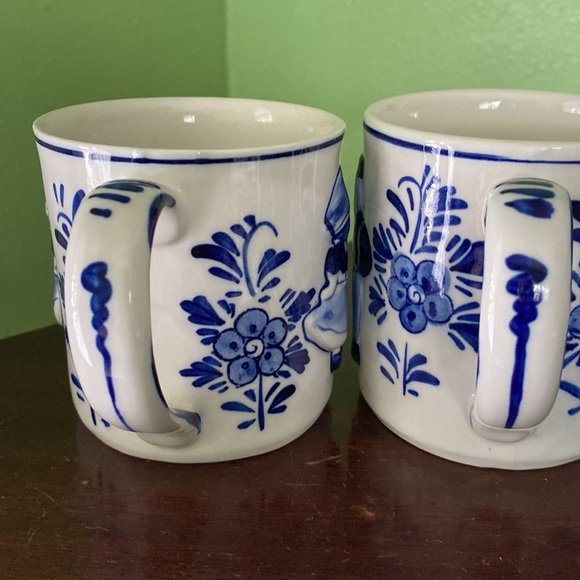 Delf Blue his and her’s coffee cups - Picture 6 of 7